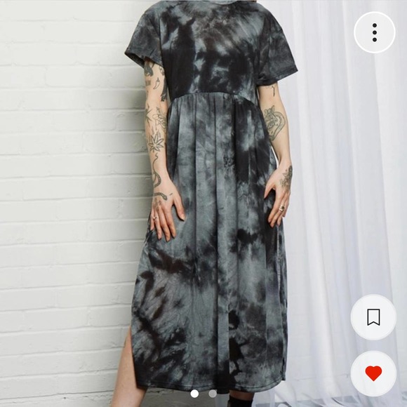 mary wyatt Dresses & Skirts - Mary Wyatt London dress, blue+grey.